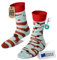 Many Mornings - Mismatched Socken - Lustige Socken Unisex - Dackel Socken - Geschenkidee - Design: Sausage Dog - Made in EU - 35-38