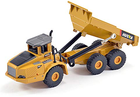 HuiNa 1/50 DIECAST 6-WHEEL DUMP TRUCK STATIC MODEL