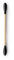 Humble Natural Bamboo Wattestäbchen - schwarz - 10 Pack a 100 Stück