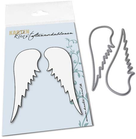 Karten-Kunst Stanzschablone kk-D069 Stanze Angel Wings Schneideschablone