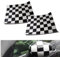 WEKOW (12 Estilos Opcionales) 2 Uds 30 × 35cm Mini Cooper Espejo Retrovisor Vinilo Adhesivo Reflector Pegatina Decoración De Espejo Retrovisor De Coche (#1)