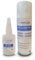 Cyanboard, Kit adhesivo de cianoacrilato de alta viscosidad (50grs) + Activador acelerador tapa poros (200ml). Adhesivo instantáneo para materiales porosos: madera, goma, cuero.