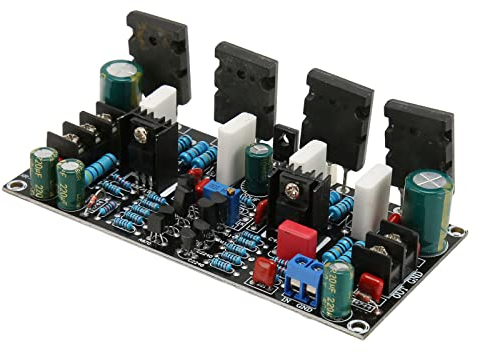 200W Mono Power Amplifier Board, A1943 C5200 High Power Digital Power Amp Board Module, HiFi Amp Board for Speaker Subwoofer Audio System