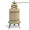 Fruit Wine Press - 100% Nature/Healthy Apple&Grape Crusher Manual Juice Maker for Kitchen, Solid Wood Basket with Blocks Cider Wine Making Press (LFGB Certified,Heavy Duty) (1.6 Gallon, Green) (18L)