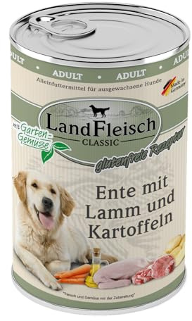 Landfleisch Ente mit Lamm & Kartoffeln | 6X 400g