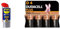 WD-40 Specialist Silicone Spray Lubricant 400ml Can - Versatile All-Weather Protection & Duracell Plus D Batteries (4 Pack) - Alkaline 1.5V - 100% Life Guaranteed - Reliability For Everyday