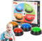 4 Stück Antwort Buzzer, Mehrfarbig Learning Resource Buzzer Ton Und Licht Tasten Spielzeug Zubehör Für Quiz Games Für Spieleabende Im Klassenzimmer Und In Der Familie, 20.5x20.5x4.5cm