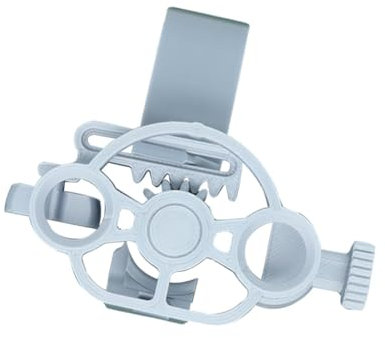 BaotyJie Controller Mini-Lenkrad Spielzubehör Spielhelfer für Autorennen-Spiele Professioneller Zusatzcontroller-Aufsatz, Silbergrau