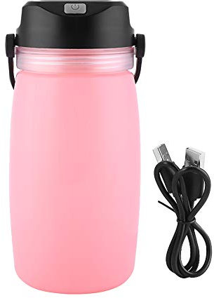 Botella de Agua Portátil para Exteriores, Taza Luminosa con Carga Solar USB, Botella de Agua Solar Ligera para Senderismo, Luz de Botella de Agua de 700 Ml, para Acampar Al Aire
