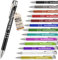DTF Direkt Kugelschreiber mit Gravur - Scotty - Kugelschreiber personalisiert mit großer Farbauswahl (+13 Farben) - Kugelschreiber als personalisierte Geschenke mit Wunschtext, Anzahl:10