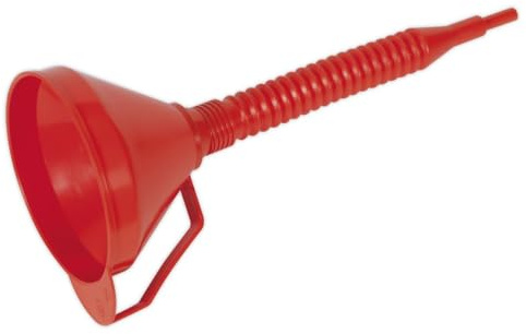F16F Funnel with Flexible Spout & Filter Medium 160mm