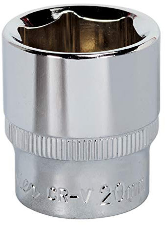 Sealey Sp3820 Walldrive Socket 20Mm 3/8Sq Drive Fully Polished