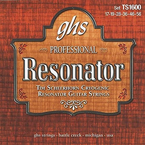 GHS Professional - Tim Scheerhorn Signature, Resonator String Set, .017-.056