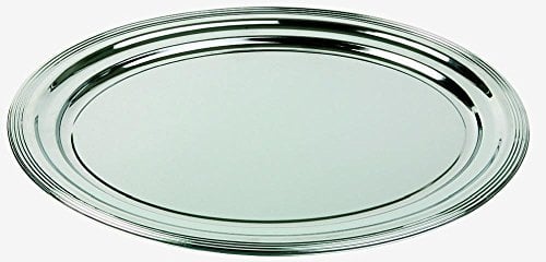 APS 396 Partyplatte CLASSIC, Ø 35 cm, Metall, vernickelt und glanzverchromt