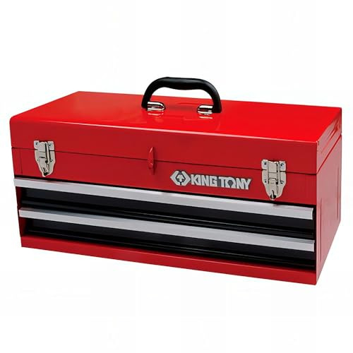 KING TONY 874012 Coffre Métallique Transportable