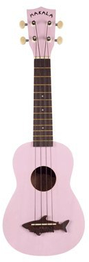 KALA MK-SS/PNK - Shell Pink, Vintage Satin Finish - Makala Shark Soprano Ukulele