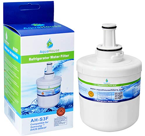 AquaHouse AH-S3F Compatible Water Filter for Samsung Fridge DA29-00003F, HAFIN1/EXP, DA97-06317A-B, Aqua-Pure Plus, DA29-00003A, DA29-00003B