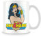 MUGGZ Personalised Name Mug - Wonder Woman Superhero Cup (Customise with Name)