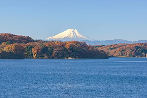 hansepuzzle 15911 - Mount Fuji Puzzle 2000 Teile - Natur Motiv mit hochwertiger Aufbewahrung: Kartonbox und wiederverschließbarem Beutel - Format 90 × 60 cm