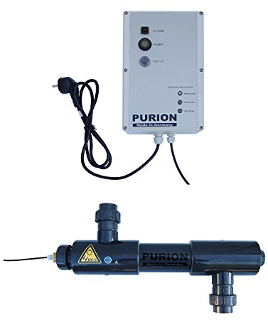 PURION 2001 UVC-Anlage Teichreiniger Poolreiniger Poolklärer(PURION 2001 PVC-U mit Lebensdauerüberwachung)