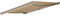 Mendler Elektrische Kassetten-Markise T122, Vollkassette Volant 4x3m - Polyester Creme, grau