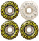 Spitfire Unisex's Formula Four Classics 99 - Tabla de Skate (55 mm), Color Amarillo