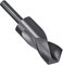 Utoolmart Broca de vástago reducido de 35 mm HSS 6542 óxido negro con vástago recto de 1/2 pulgada 1pcs