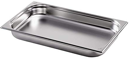 Gastro-Bedarf-Gutheil Gastronormbehälter GN Behälter 1/1 150 mm Tief stapelbar Edelstahl Geeignet für Chafing Dish, Bain Marie, Saladette