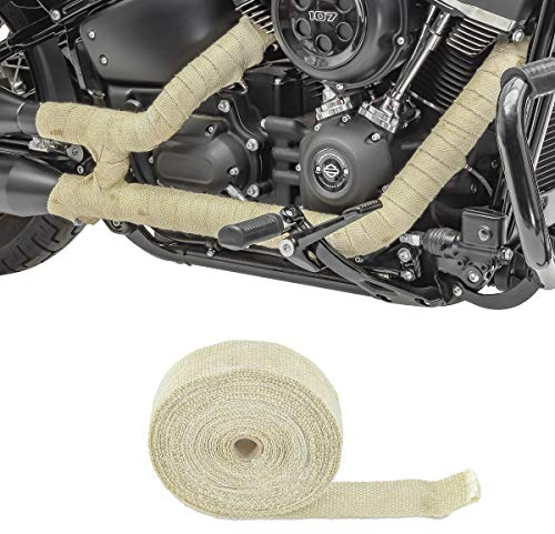 Auspuffband HB Kompatibel für Honda Shadow VT 750/600 C Hitzeschutzband