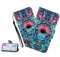 LEMAXELERS Oppo A16 / Oppo A16S Hülle,Oppo A16 Handyhülle Bunte Mandala-Blume Mädchen Flip Case PU Leder Cover Magnet Schutzhülle Ständer Handytasche für Oppo A16,XC Color Mandala
