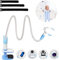 EXTFANS Babyphone Halterung, Universal Baby Monitor Halter mit 3 Klettkabelbinder, Kamera Halterung Flexible Ohne Bohren, Kompatibel mit den meisten Babyphones Blau