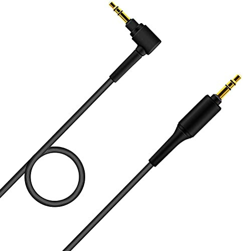 BLACK STORK Replace Audio Cable for Sony WH-1000XM3 1000XM2 XB950N1 H900N XB950BT 1000X ZX770BN 1.5m 3.5mm (Black)