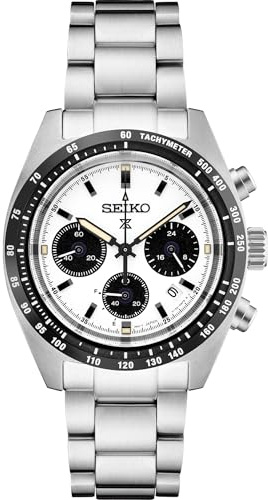 SEIKO Hommes Analogique Quartz Montre avec Bracelet en Acier Inoxydable SSC813