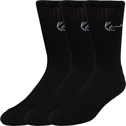 Karl Kani Signature Socks Socken 3er Pack (black, 39-42)