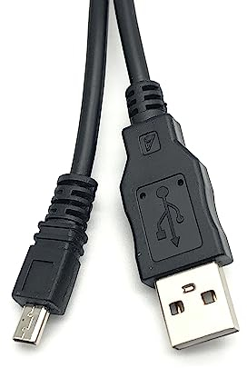 T-ProTek Kamera USB Kabel Datenkabel Ladekabel kompatibel für Nikon CoolPix P2, P3, P4, P50