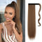 BELEVO Pferdeschwanz Haarteil - Langes Glattes Ponytail Extension Synthetik Haarverlängerung - Braids Natürliche Zopf für Damen Mädchen 60cm
