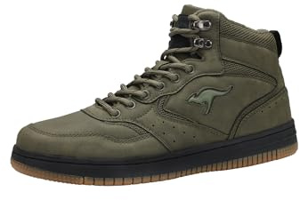 KangaROOS K-Watch Bliz High-Top Herren Sneaker Schuhe Warmfutter 81173 olivgrün