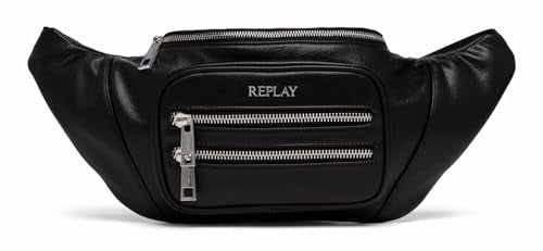 REPLAY Waist Bag Black