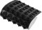 NAMOARLY 1foglio Adesivo Antiscivolo per Snowboard Design Elegante Massima Stabilità e Praticità per Sciatori Single-Foot Accessorio Outdoor Modaiolo