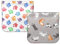 BHAHB 2PCS Porte Monnaie Femme,Petite Pièce de Monnaie pour Homme,PU Porte-Monnaie Portable,Cute Coin Pocket utile pour Les Femmes (I14-Paw Cats)