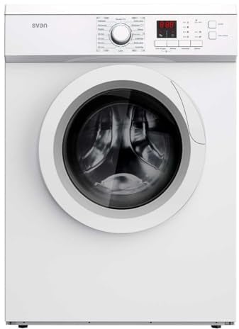 Svan Secadora de Evacuación 7Kg Carga Frontal Blanco SSE700C. 2000W, 16 Programas, Función Antiarrugas, Función Antiarrugas, Display LED manual, Eficiencia Energética Clase C