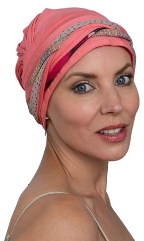 Deresina Headwear Boho Turban (Koralle)