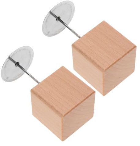 PRETYZOOM 2ensembles Supports à Clous à Fleurs pour Gâteau Bois Lot de Base De Présentation pour Décoration Outil De Cuisson