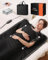 EHINI Coperta sauna a infrarossi per uso domestico, design portatile per relax e disintossicazione, massima 80 °C, timer 20-60 minuti, 1,8 x 0,8 m, nero NJB