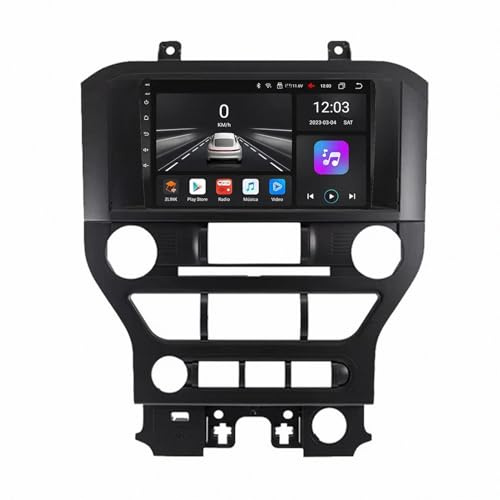 Car Stereo for Ford FIGO KA 2015-2020 with Bluetooth, Fm, Aux, Map Navigation, Voice Assistant Siri/Aux/Airplay/Fm/Radio Car Audio Receivers, 8 Core 4G+64G