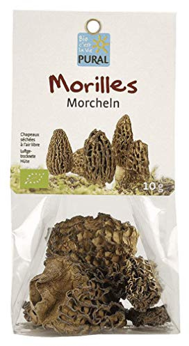Pural Morcheln, luftgetrocknet (10 g) - Bio
