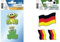 Herma Bügelbilder Deutschland Fahne