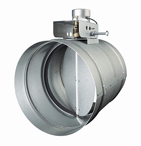 6 Universal Automatic Make-Up Air Damper with Pressure Sensor Kit