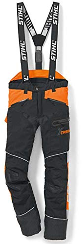Stihl 00883420460 Bundhose mit Schnittschutz schw./warnor./Silber XL