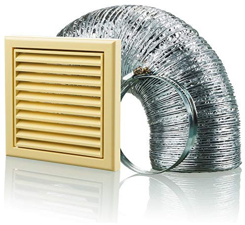 Blauberg Cooker Hood Duct Vent Kit Fan Extract 125mm Cotswold Stone